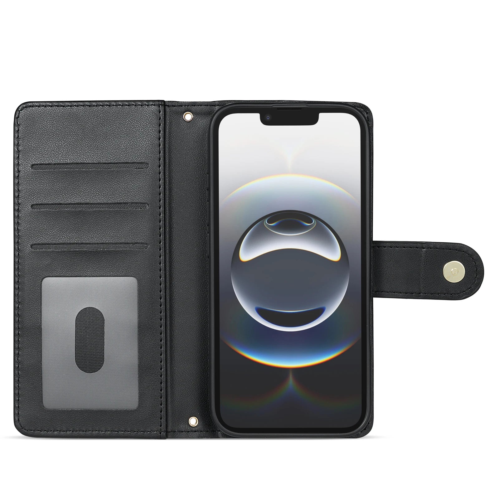 Strap 3D Leather Phone Wallet Case Book For Samsung Galaxy S25 S24 S23 S22 S21 S20 A06 A16 A26 A36 A56 A15 A35 A55 A54 A53 Cover