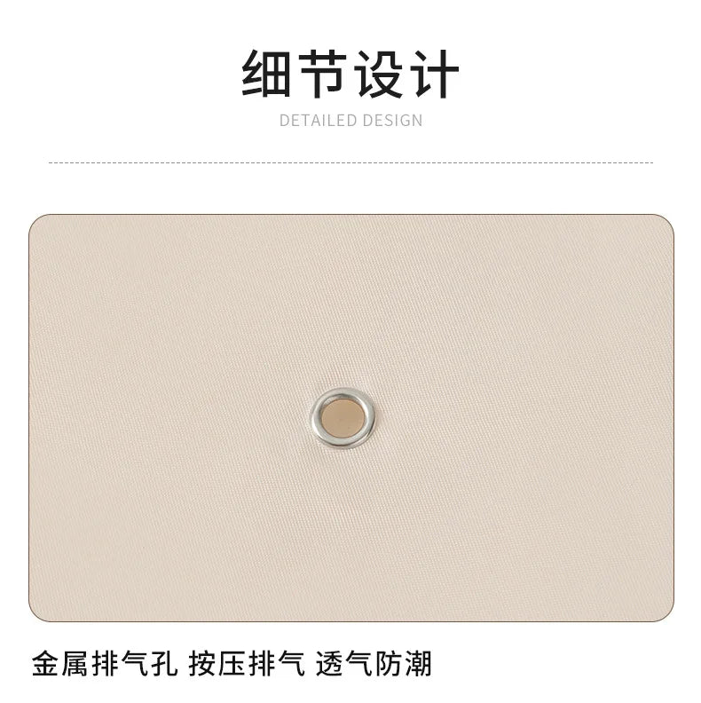 SRETNO Large Capacity Cotton Quilt Compression Storage Bag for Moving and Traveling Organizing Bag for Home Dust Pre Organizador