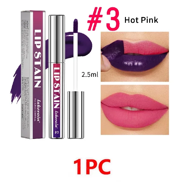 Peel Off Lip Stain Reveal Long Lasting Waterproof Pink Lip Tint Transfer Proof Non-stick Cup Natural Lip Stain Women's Cosmetics