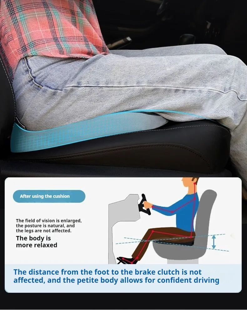 Memory Foam Seat Cushion Waist Back Support Pillow Set Orthopedic Ergonomic Coccyx Relief Hip Lumbar Pad for Office Chair Car