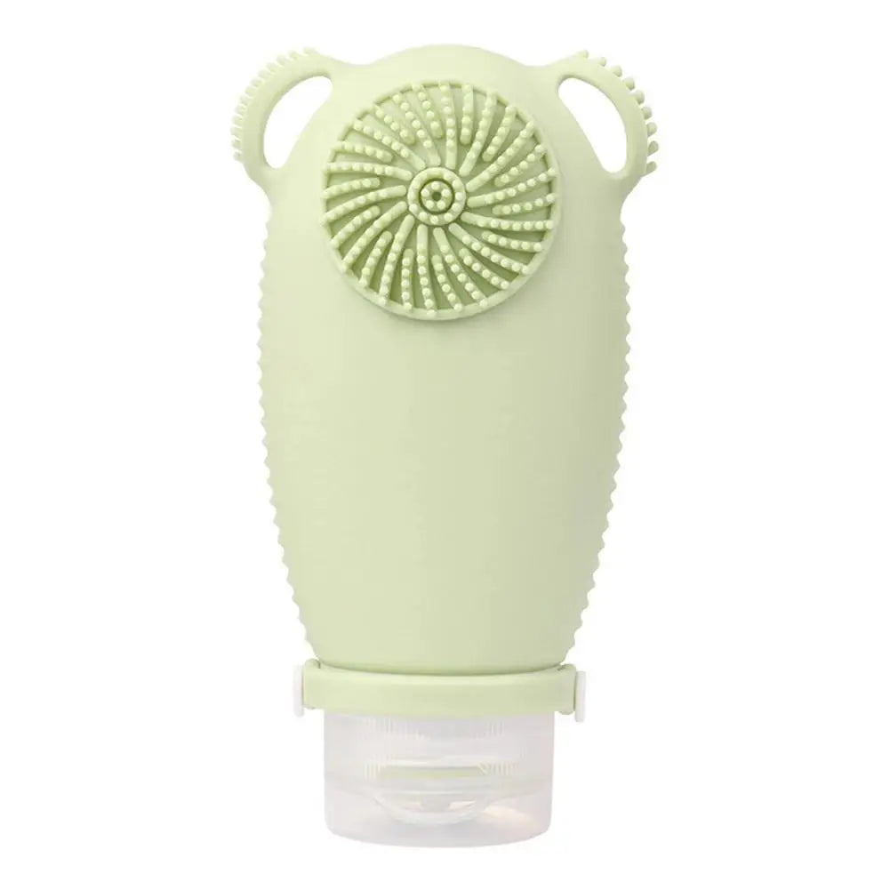 100ml Silicone Refillable Bottles Shower and Bath Brush Travel Portable Shampoo Cosmetic Lotion Refillable travel bottle
