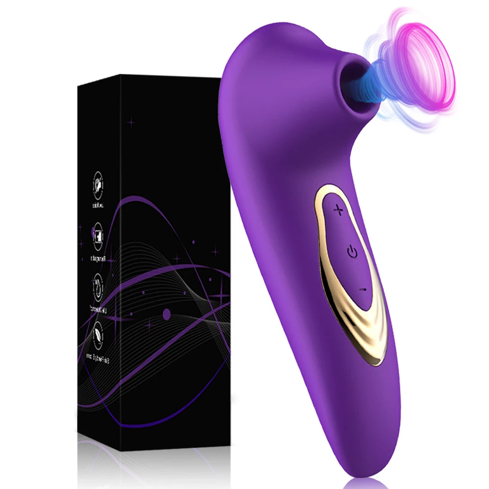 Powerful Clitoris Sucker Vibrator for Women Sucking Clitoral Nipple Stimulator Female Oral Vacuum Vibrating Adults Sex Toys