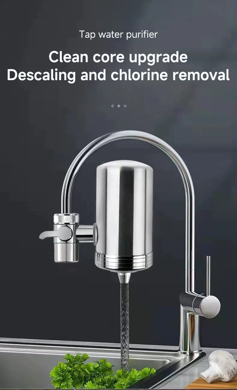Kitchen Stainless Steel Faucet Water Filter Pre-filter Purifier Household Tap Water Direct Drinking