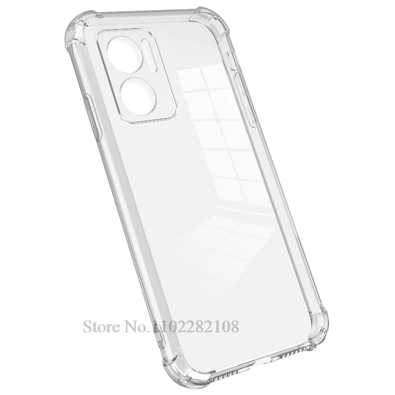 Clear Cover For Xiaomi Redmi Note 10 11 12 4G 10s 11s 12s 12 Pro A1 A2 Plus 10 2022 10C 12C 13 13C 5G Transparent Silicone Case