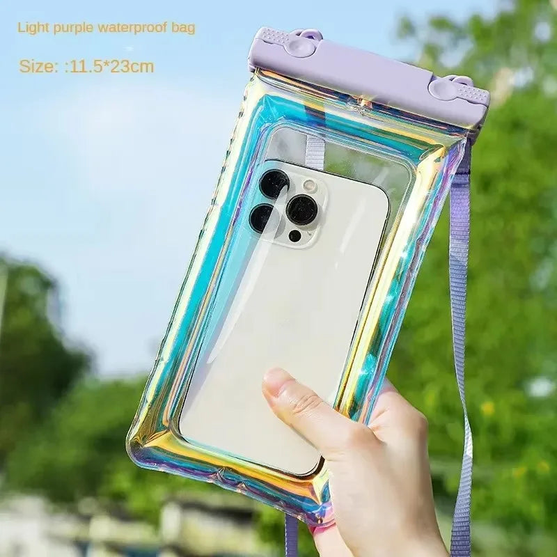 Swimming Bags Waterproof Phone Case for IPhone 15 14 13 12 11 Pro Max X Xiaomi 13 Samsung S23 Universal Waterproof Bag