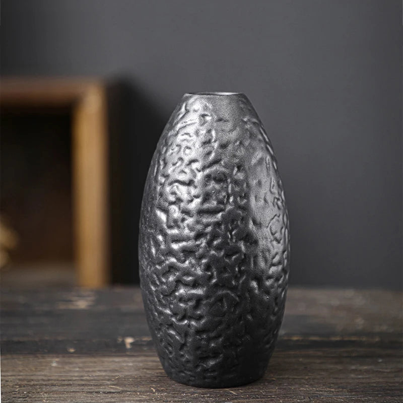 Vintage Vase Hydroponic Green Plant Simulation Flower Desktop Utensils Living Room Office Decoration Ornaments