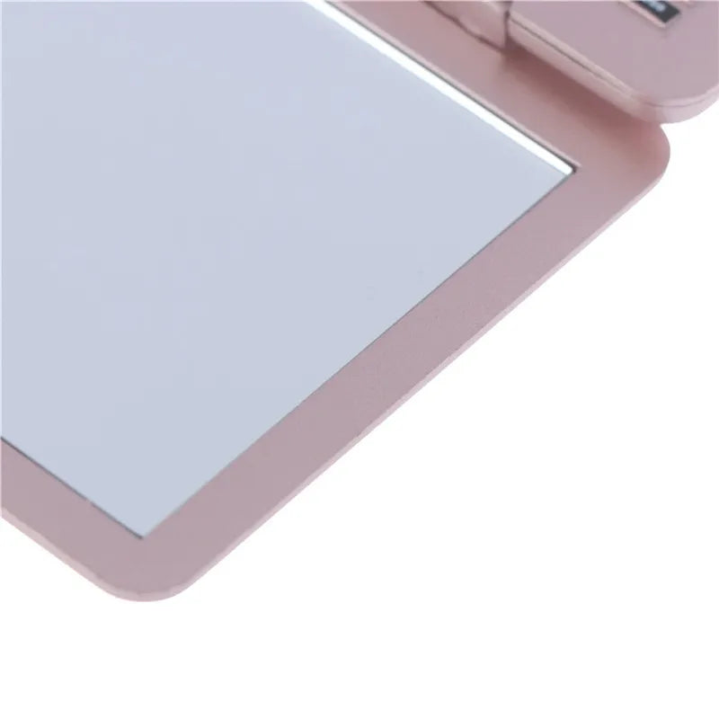 Girl Mini Pocket Laptop Shape Makeup Clear Mirror Baby Mirrors Toy