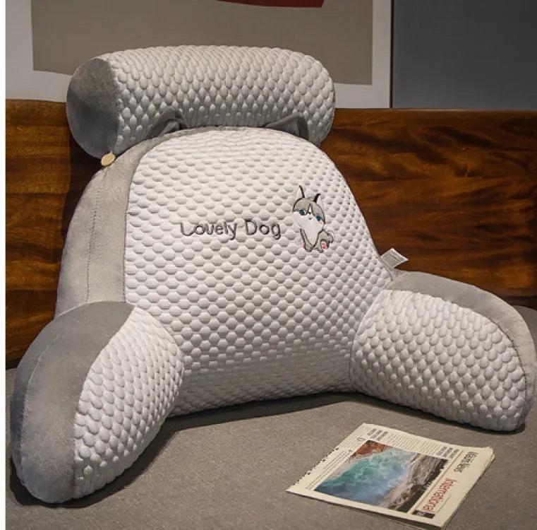 Home Portable Summer Ice Silk Cushion Multifunctional Detachable Waist Cushion