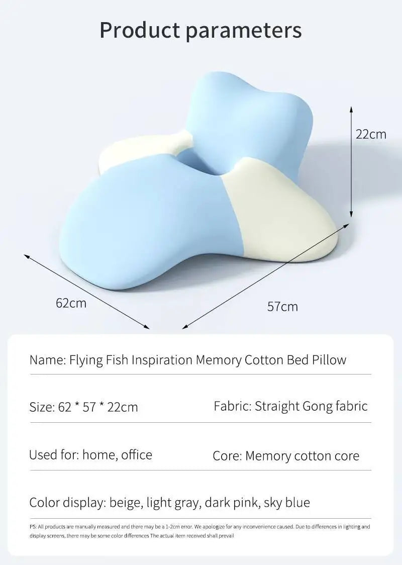 Memory Foam Pillow Multifunctional sleeping pillow for lying on the bed playing with mobile phones backrest pillow leg cushion