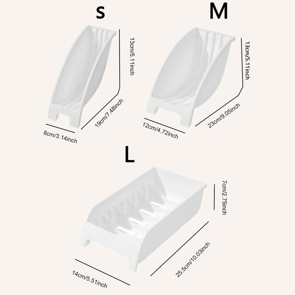 Dish Drain Rack Dinnerware Storage Organizer Cabinet Shelves Bowl Cup Rack Multifunctional Organizer Kitchen Supplies Holder