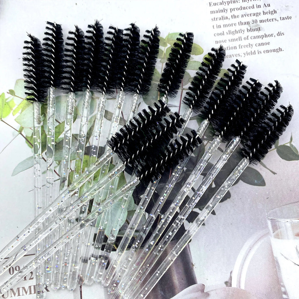 500PCS Eyelashes Brushes Set Wholesaler Disposable Lash Mascara Brush Lashes Extension Eyebrow Wands Applicator Makeup Tool