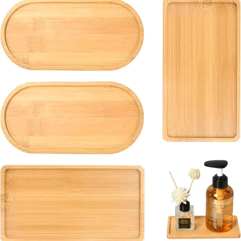 7Style Bamboo Cup Mat Geometry Shaped Tea Coffee Mug Drinks Holder Table Decor AntiFade Tabletop Protection Kitchen Home Coaster