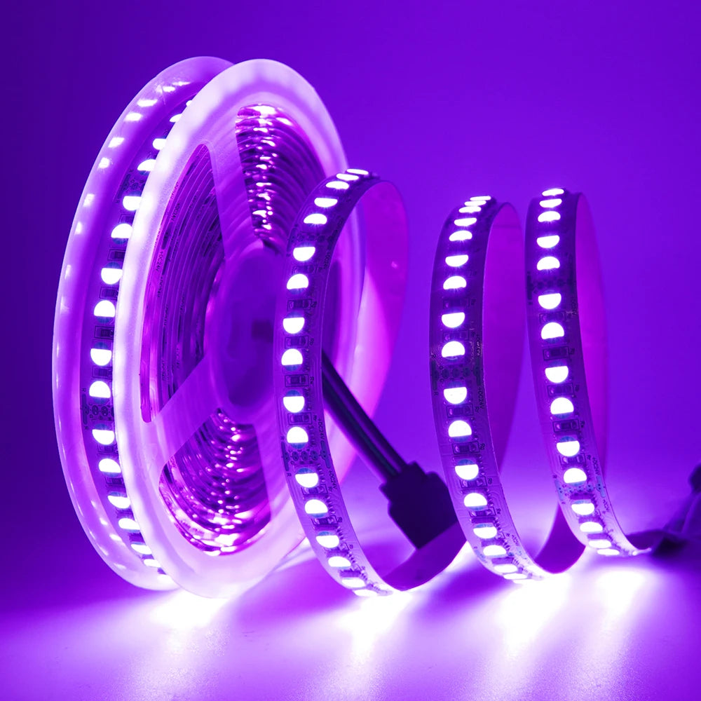RGBW RGBWW LED Strip DC 12V 24V 4 Colors In 1 Chip SMD 5050 60 108 120 Leds/M Flexible Ribbon Tape Rope Light