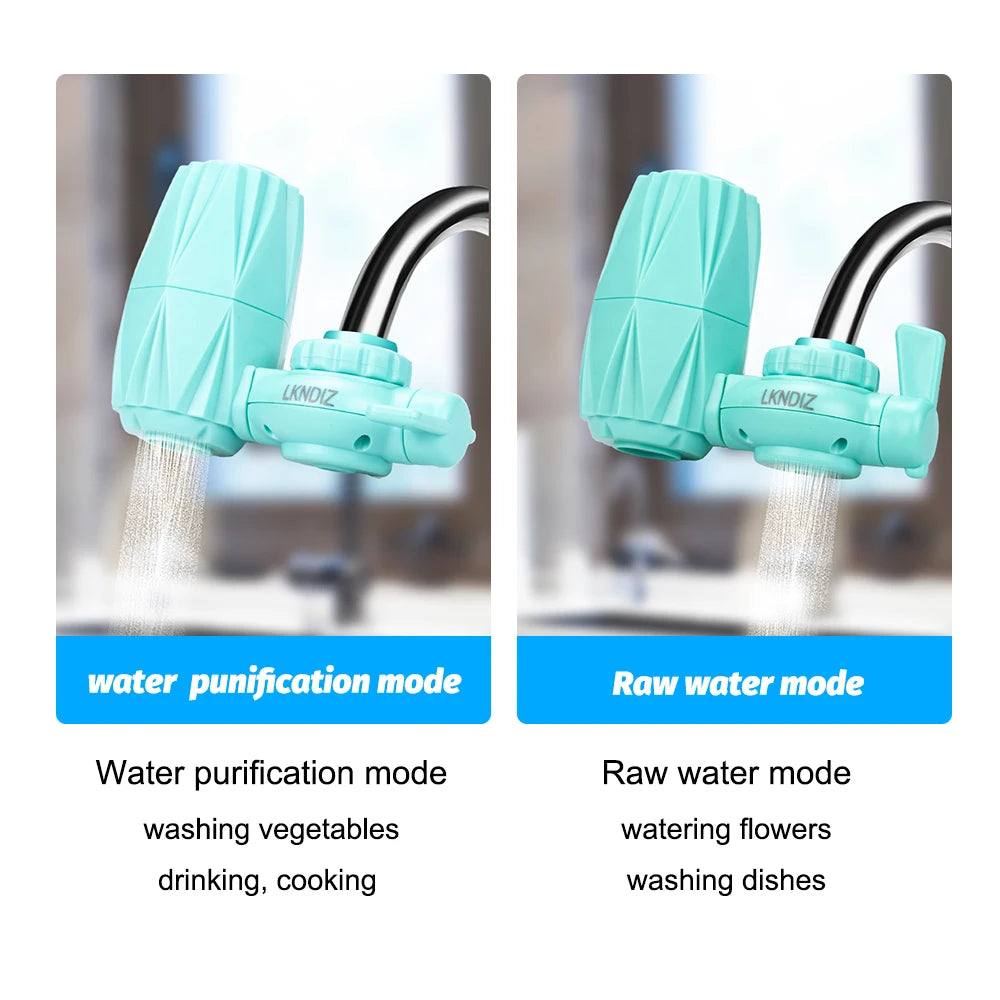 Removable Washable Tap Faucet Water Purifier Small Physical Filtering Kitchen One Filter Element Home Water Purifier