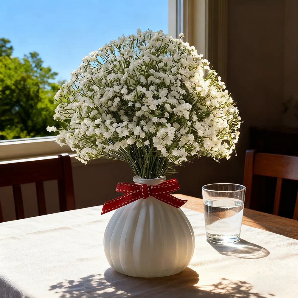 10/20/30Pcs Gypsophila Artificial Breath Flowers Bouquet for Wedding Bride Decoration Home Decor Ornament Fake Flowers DIY Gifts