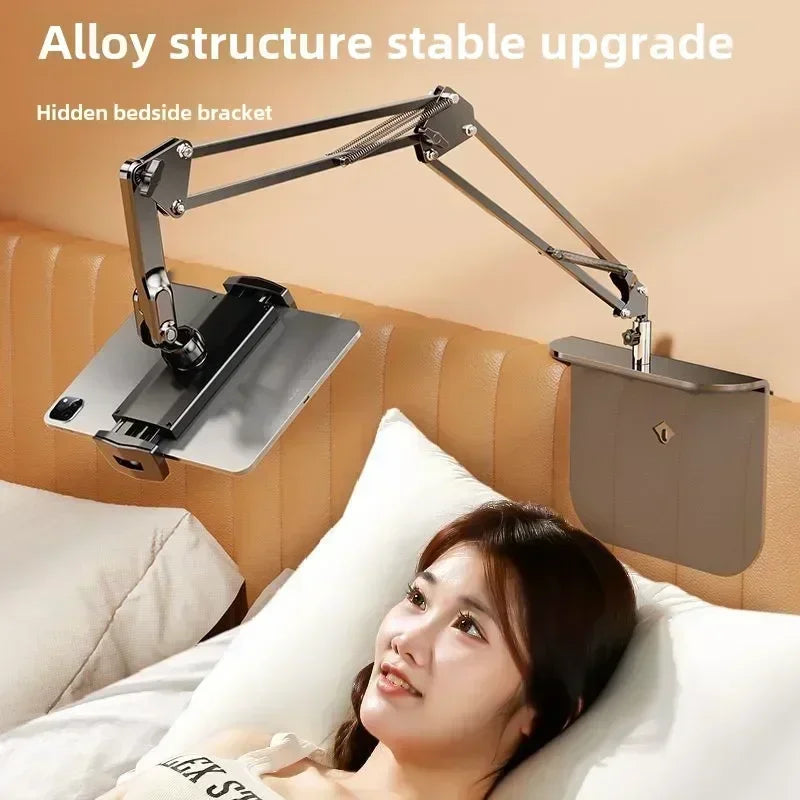 Adjustable Lazy Mobile Phone Stand for Bedside and Desktop Hidden Design Live Broadcast and Video Watching