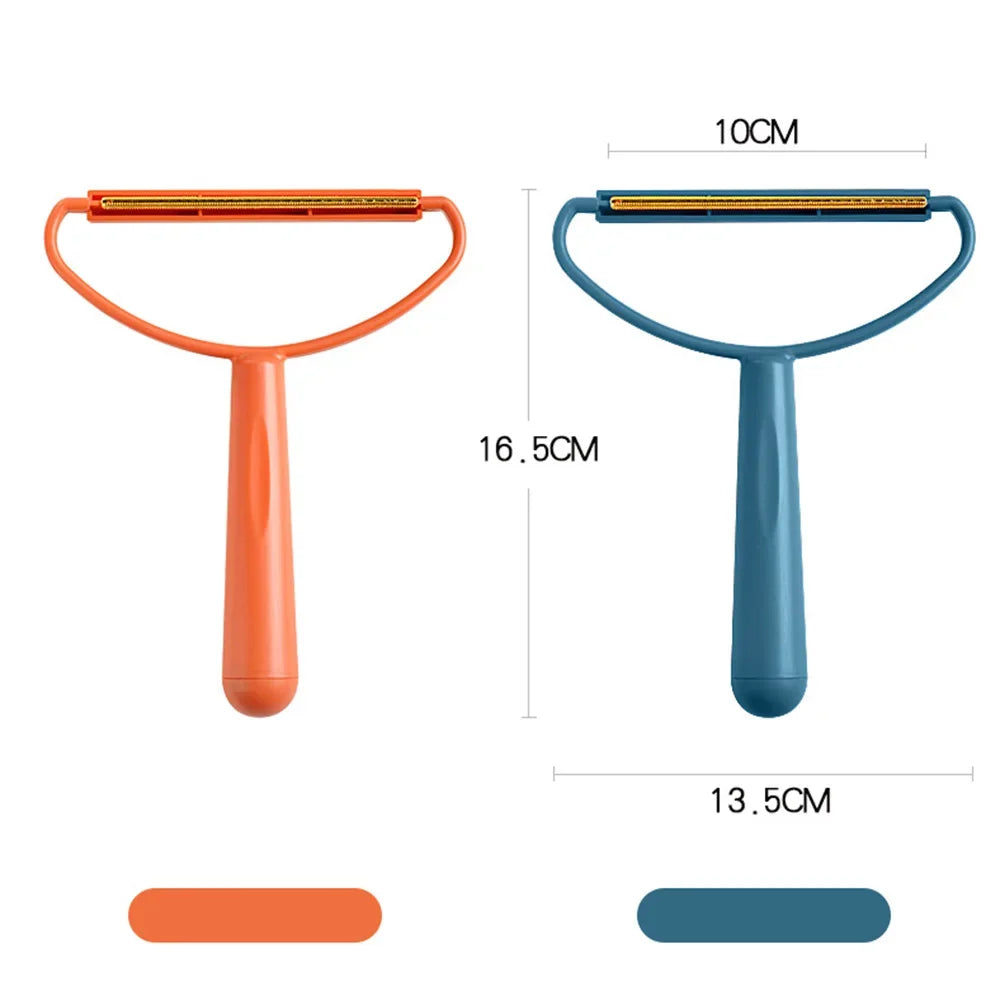 1-50Pcs Clothes Hair Scraper Pet Manual Lint Removal Coat Clothes Double Sided Hair Removal Shaver Brush Tool for Carpet Wool