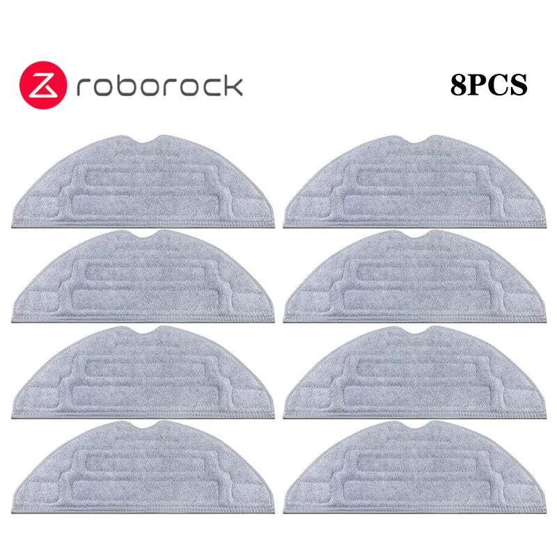 Roborock S8 S8 Pro Ultra S8+ Robot Vacuum Spare Parts Main Side Brushes Mop Cloths HEPA Filters Dust Bags Accessories