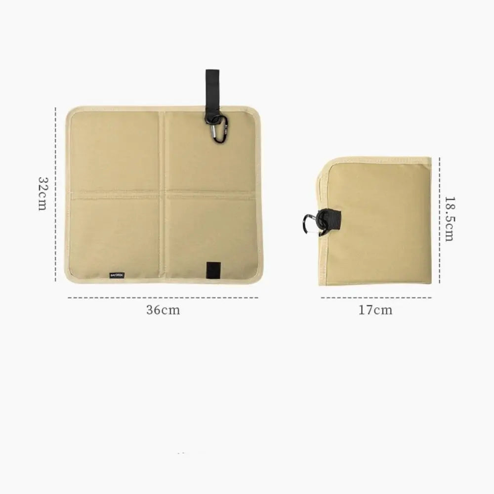 Seat Cushion Outdoor Portable Waterproof Oxford Cloth Beach Mat Comfort Foldable Seat Foam Pad For Outdoor Activities Camping