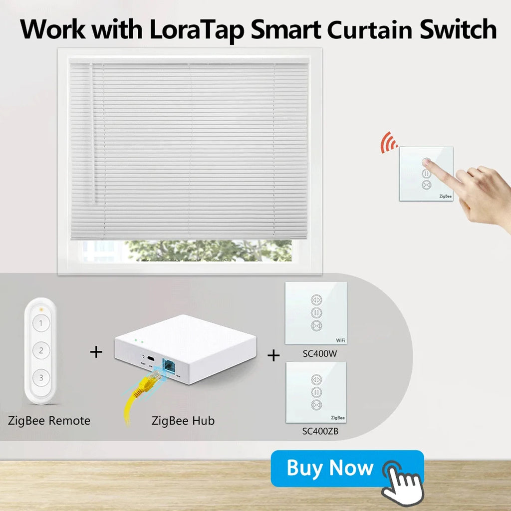 Tuya Smart Life ZigBee 3.0 Wireless Portable Pushbutton 1,2,3,4 Gang Remote Controller Scene Switch