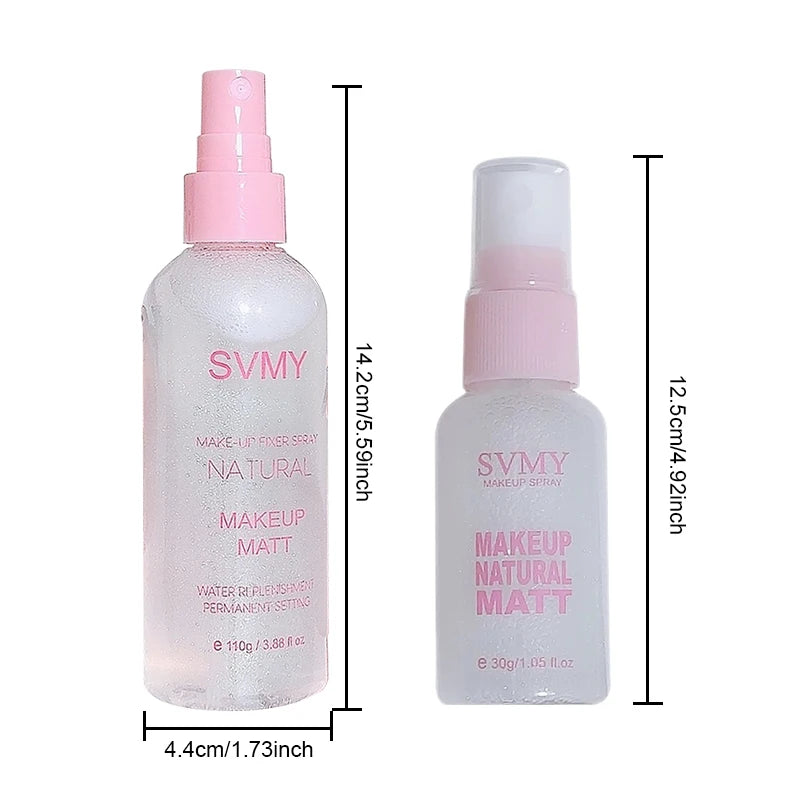 Quicksand Setting Spray Oil Control Long Lasting Matte Natural Non Greasy Waterproof Fast Film Formation Fixer Makeup Spray