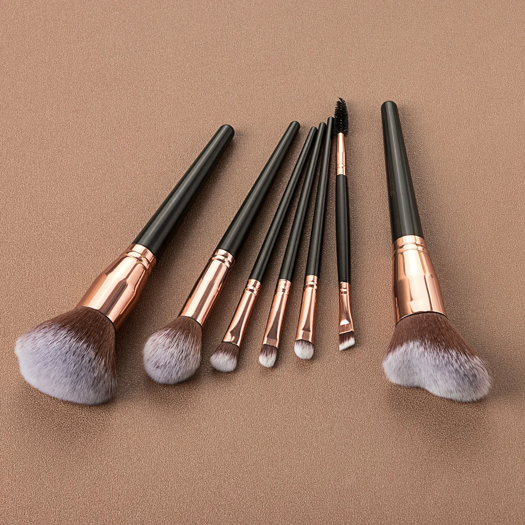 Makeup Brushes Set Face Eyes Make Up Brush Eyelash Eyeshadow Eyebrow Eyeliner Foundation Powder Blush Highlight Lips Brush