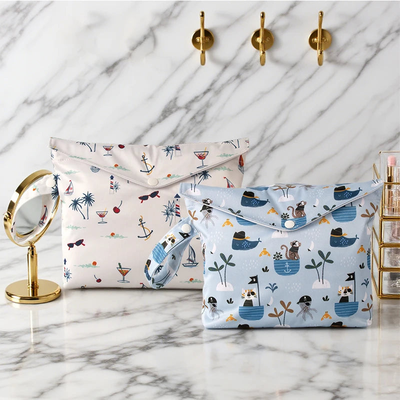 Versatile Portable Storage Bag with Sealing Lid - Waterproof & Moisture-Proof, Ideal for Outdoor Travel & Home Organization