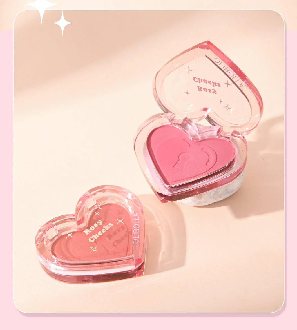 4 color Monochrome blush Matte Natural Cheek Color Brightening Face Waterproof Facial Contouring Makeup Blush Powder Soft Makeup