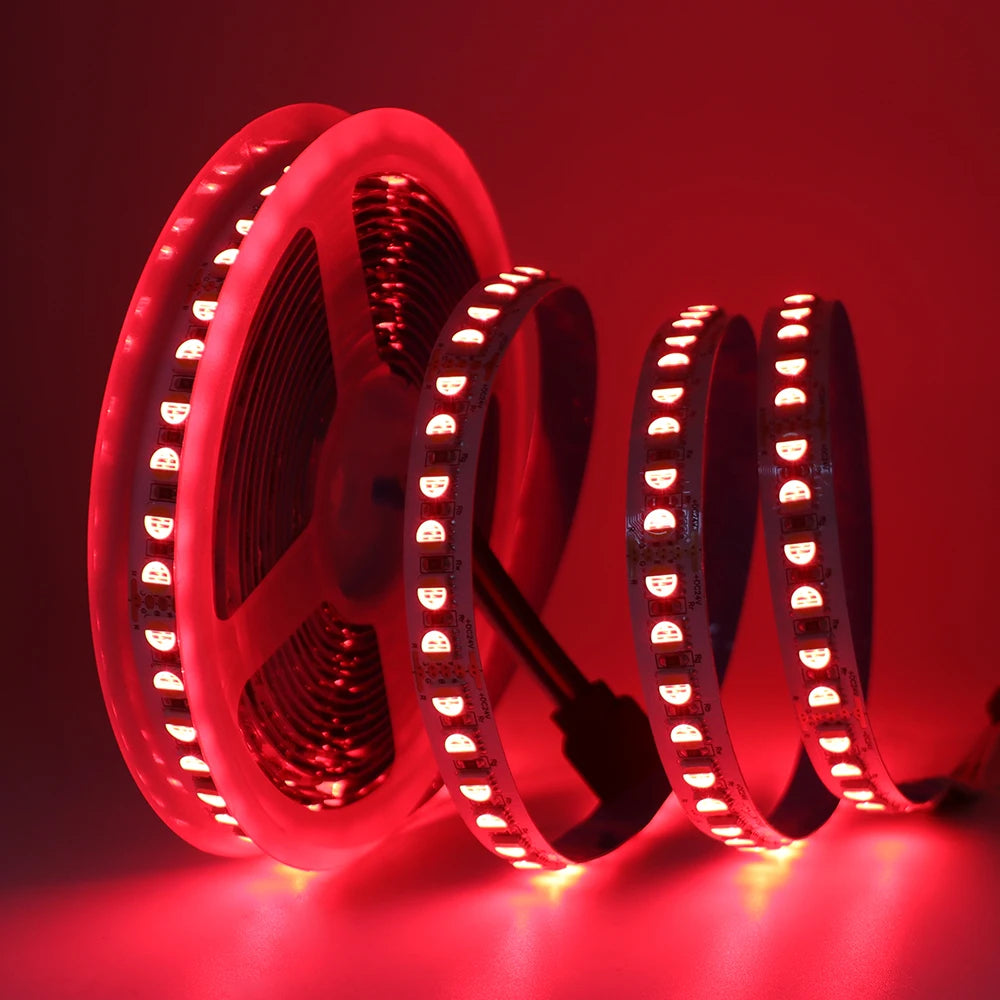 RGBW RGBWW LED Strip DC 12V 24V 4 Colors In 1 Chip SMD 5050 60 108 120 Leds/M Flexible Ribbon Tape Rope Light