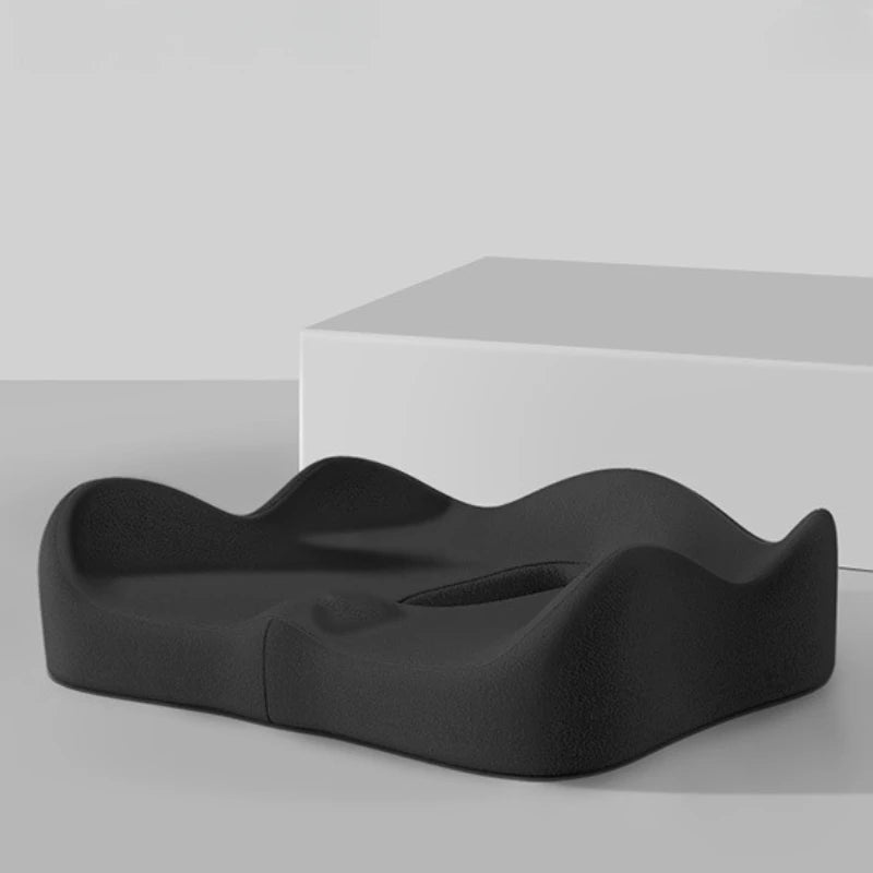 Seat Cushion Ergonomically Designed Memory Sponge Pad Suitable for Office Chairs and Wheelchairs