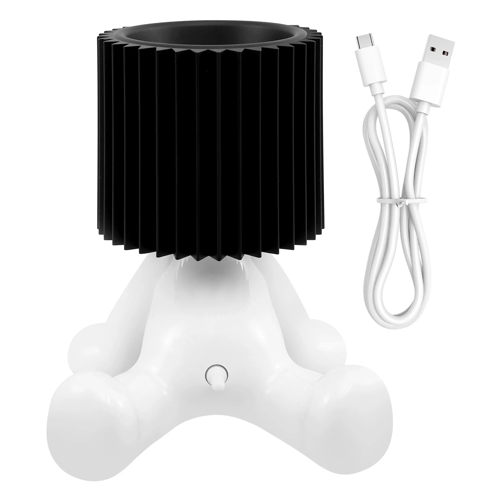 Creative Table Book Light Little Naughty Boy Night Light Shy Man Lamp Children Home Room Bedside Desk Decor Valentine's Day Gift