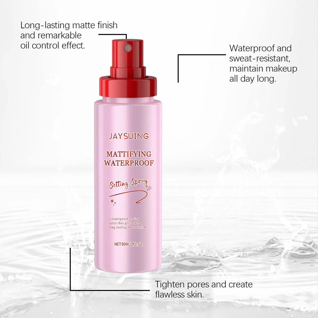 Makeup Fixer Spray Waterproof Moisturizing Face Make up Lasting Oil Control Natural Matte Refreshing Makeup Setting Spray