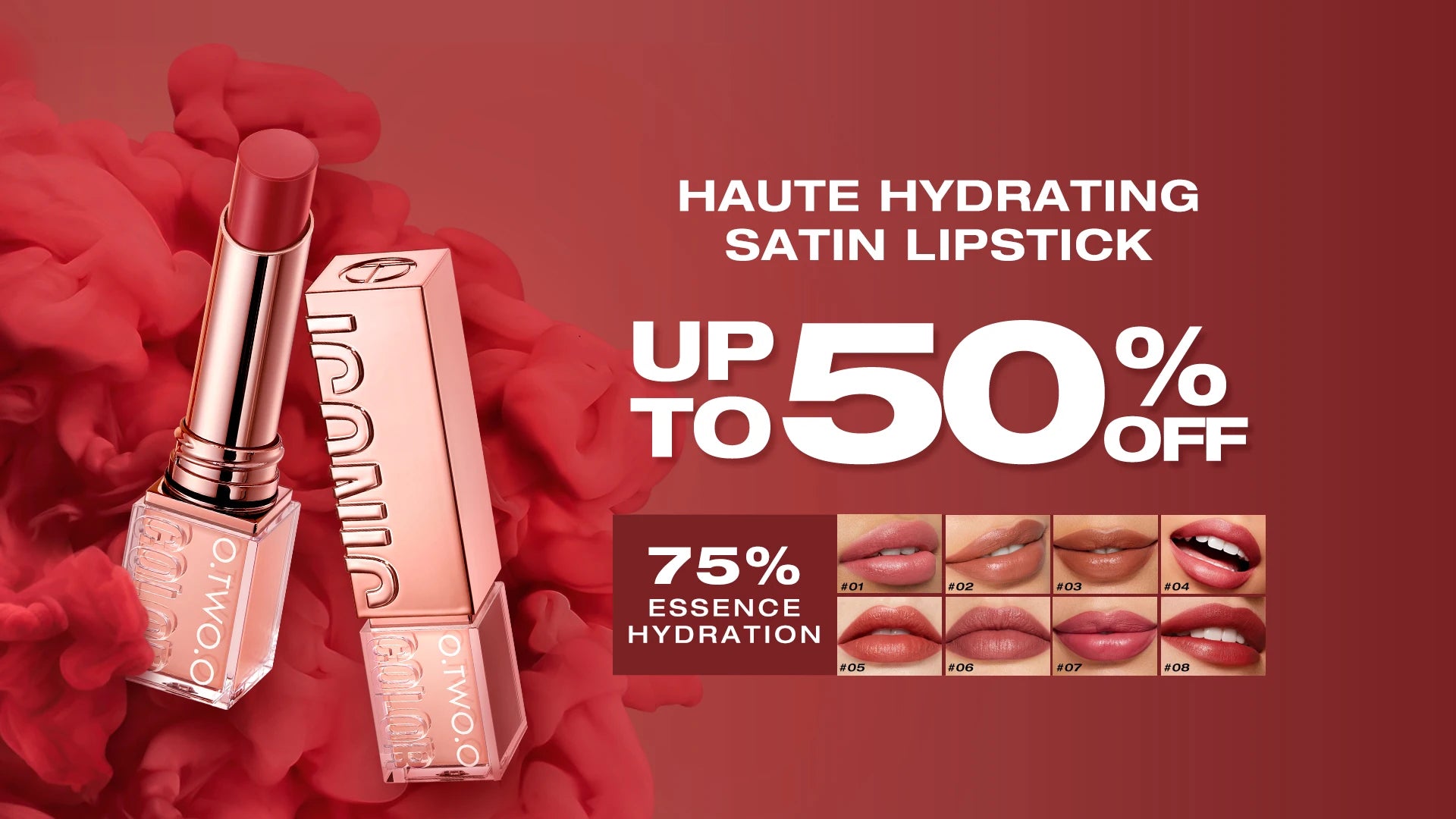 O.TWO.O 5D Mascara Eyelash Extension Volumizing Long-Wearing Smudge-Proof Thick Quick-drying Waterproof Black Mascara Eye Makeup