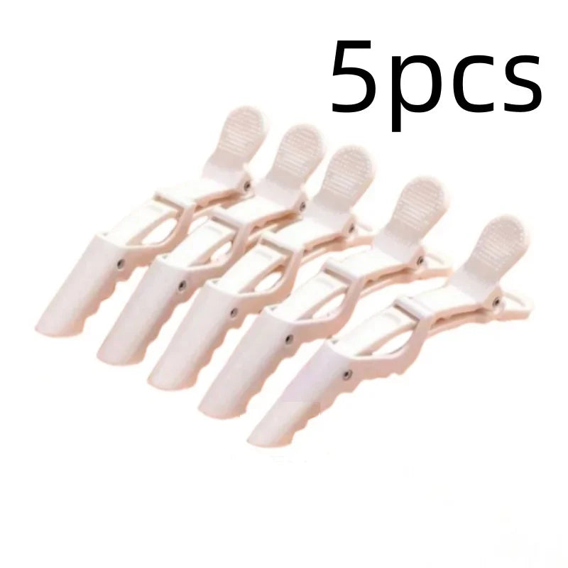 5-30pcs Alligator Hair Clip Plastic Nonslip Hairpin Black Pink Durable Hair Clamp Hairdressing Styling Accessories for Woman Man