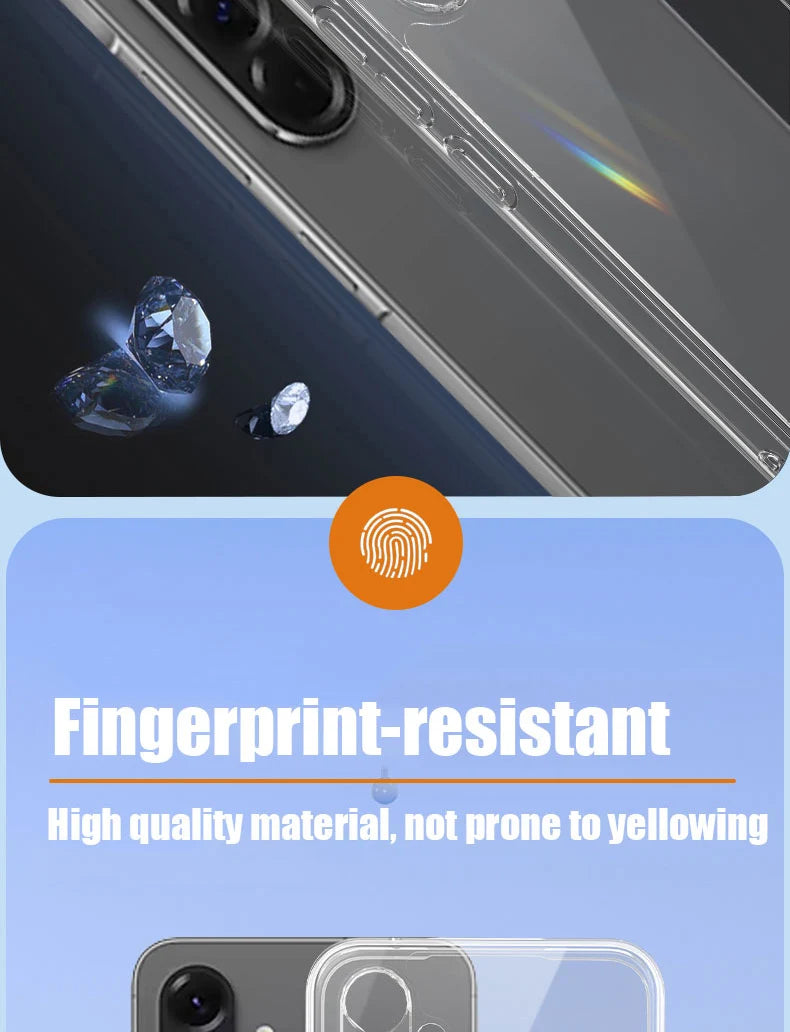 Clear Phone Case For Samsung Galaxy A16 A06 A26 A36 A56 A07 A17 Silicone Soft Cover For Samsung A05S A15 A25 A35 A55 A34 A54 A14