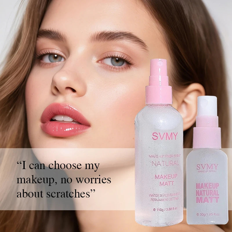 Quicksand Setting Spray Oil Control Long Lasting Matte Natural Non Greasy Waterproof Fast Film Formation Fixer Makeup Spray