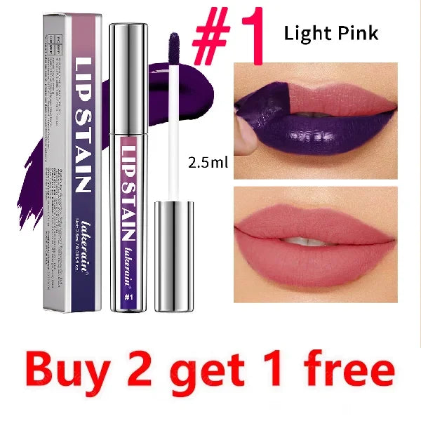 Peel Off Lip Stain Reveal Long Lasting Waterproof Pink Lip Tint Transfer Proof Non-stick Cup Natural Lip Stain Women's Cosmetics
