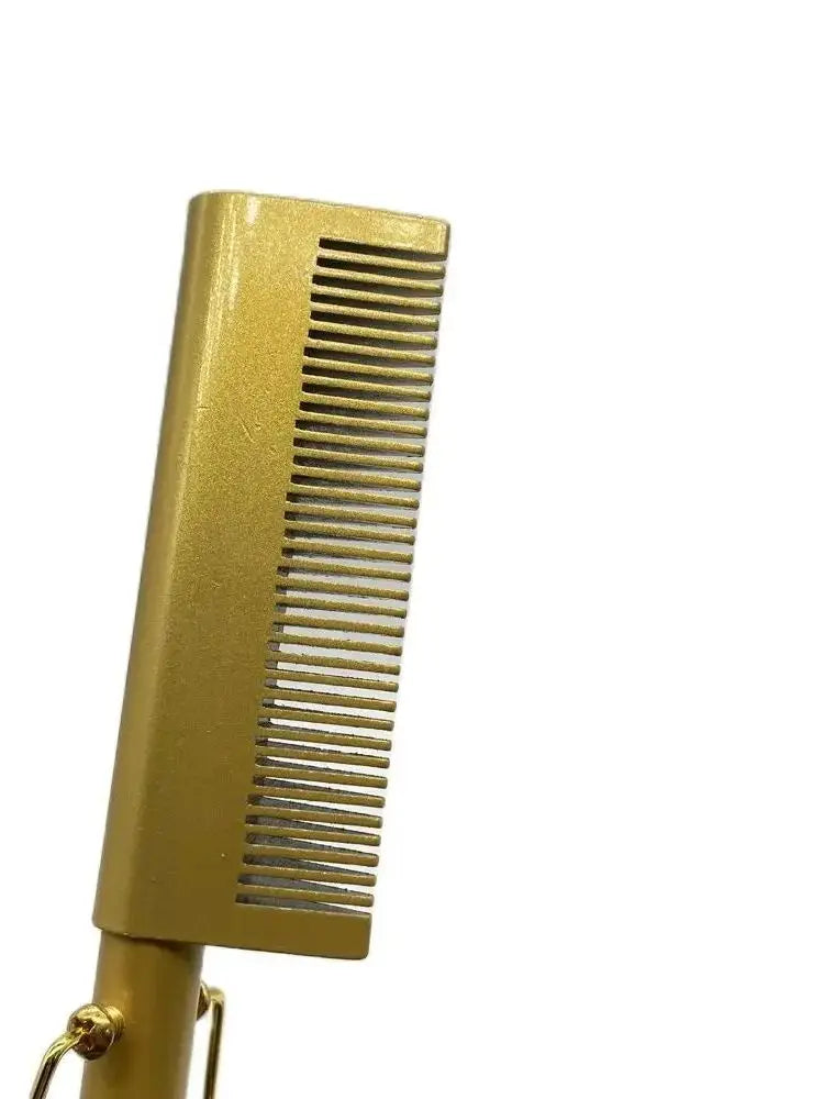 1 set of Hot Comb Hair Straightener Brush Hot Comb Pressing Electric Heat electric hair brushes Styling Tools