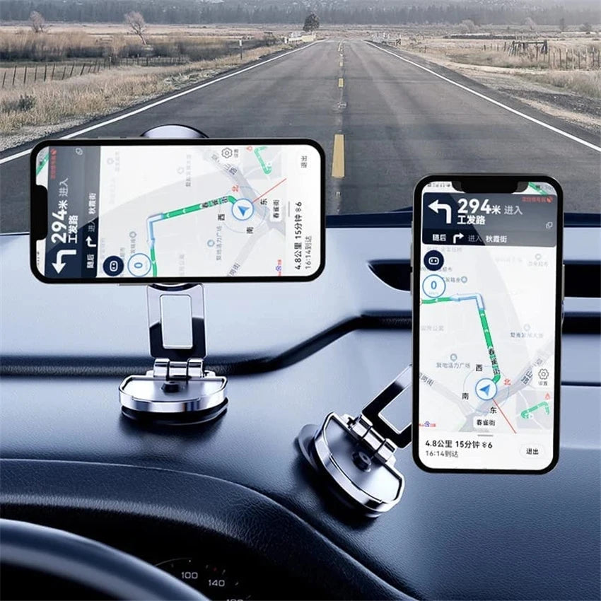1080° Rotatable Magnetic Car Phone Holder Magnet Smartphone Support GPS Foldable Phone Bracket in Car For IPhone Samsung Xiaomi