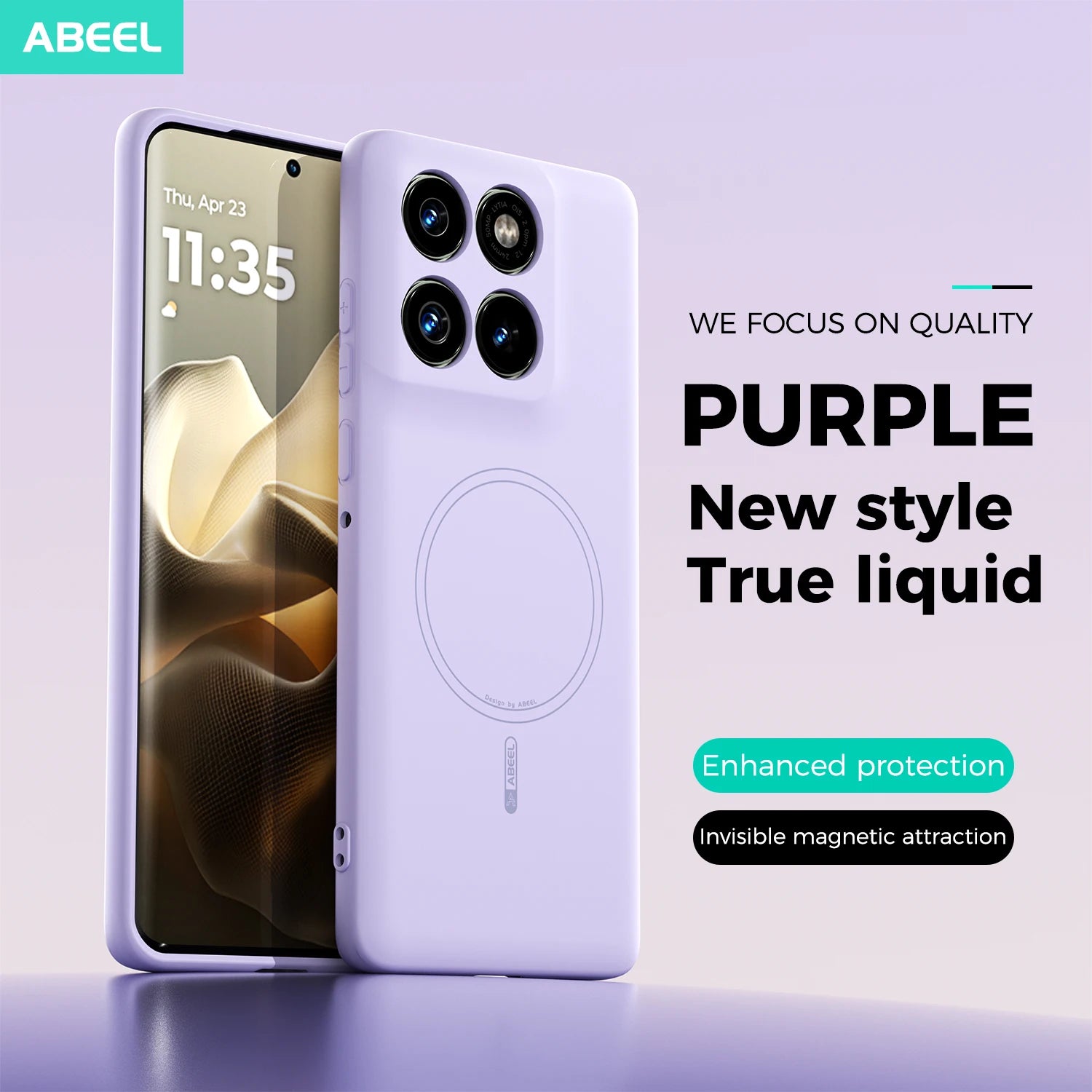 For Motorola Moto Edge 60 Pro Case Hand Feel Liquid Silicone Magsafe Soft Mobile Phone Cover