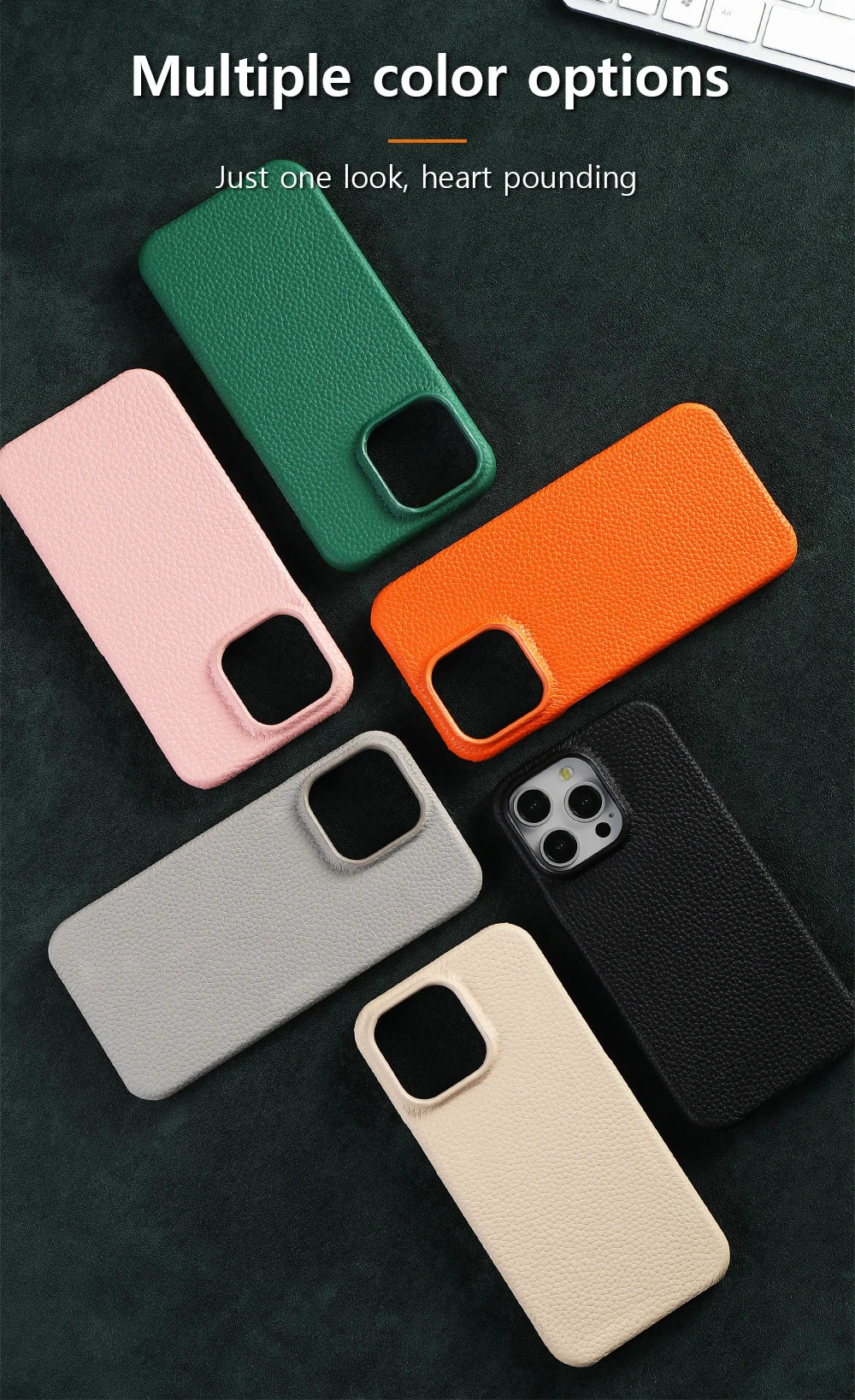 LANGSIDI Natural Cowhide Leather Magsafe Case for iPhone 16/15/Pro Max/Pro/Promax/15Pro/16Pro Luxury Magnetic Phone Back Cover