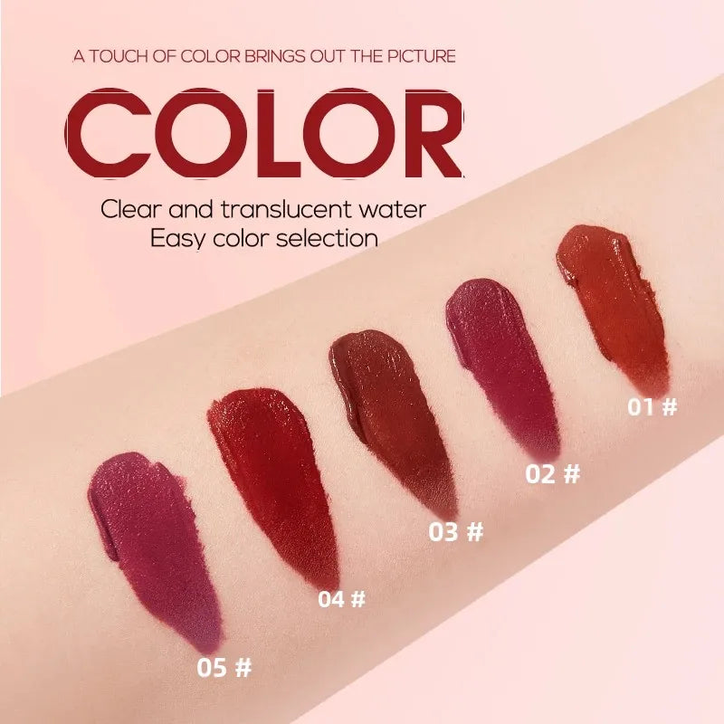 Velvet Soft Matte Lip Glaze Waterproof Long Lasting Moisturizing Non Transfer Lipstick Makeup Cosmetics Beauty Health