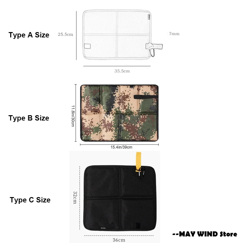 Seat Cushion Outdoor Portable Waterproof Oxford Cloth Beach Mat Comfort Foldable Seat Foam Pad For Outdoor Activities Camping
