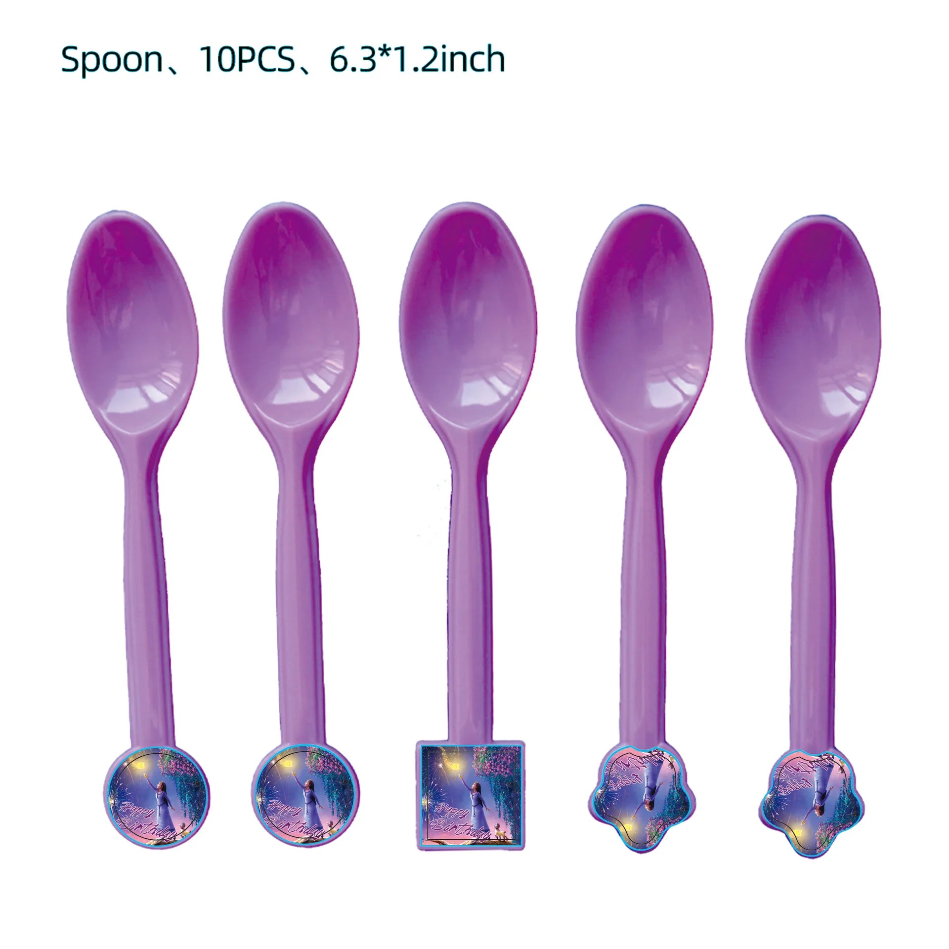 Cartoon Wish Birthday Party Decorations Asha Goat Balloons Disposable Tableware Plate Straw Napkin Princess Baby Shower Supplies