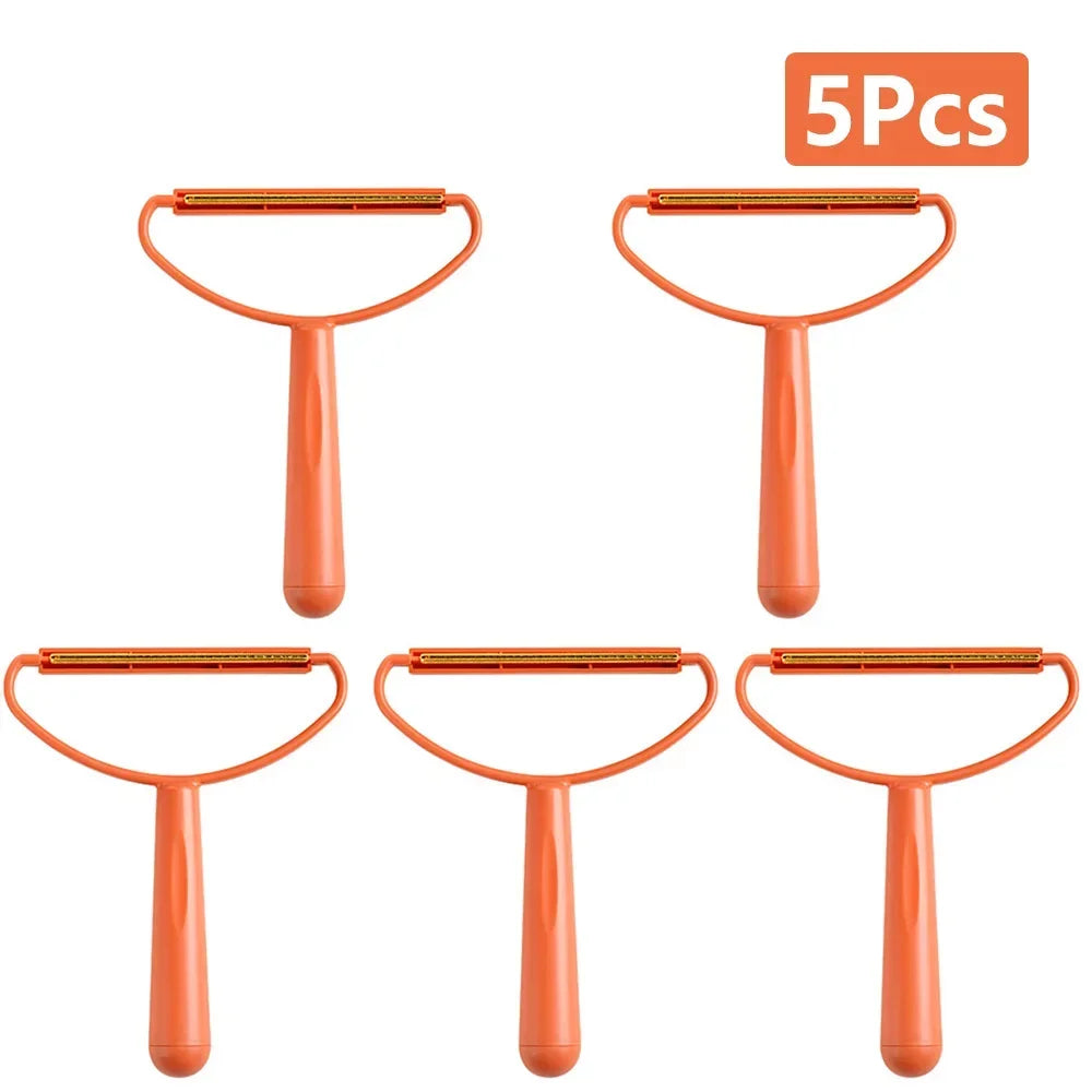 1-50Pcs Clothes Hair Scraper Pet Manual Lint Removal Coat Clothes Double Sided Hair Removal Shaver Brush Tool for Carpet Wool