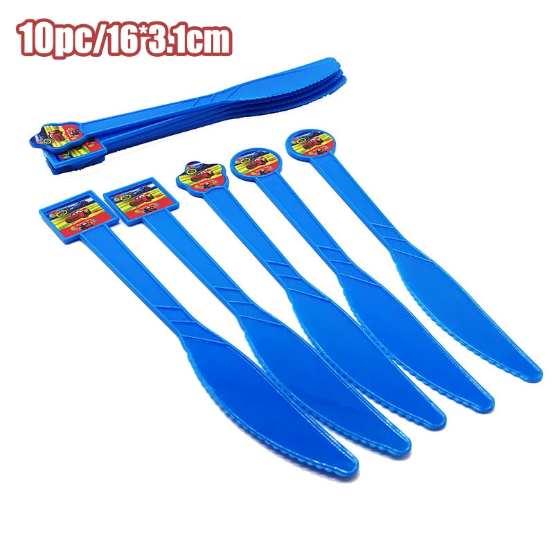 Disney Cars Birthday Decoration Cartoon Lightning Mcqueen Party Paper Plates Napkins Cups Balloon Event Supplies Baby Shower Kid