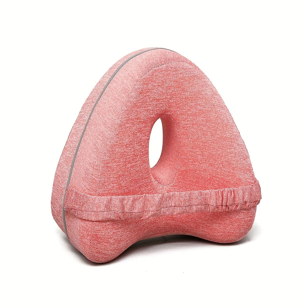 Memory Foam Leg Knee Foam Support Pillow Side Sleeper Sciatica Orthopedic Sciatica Back Hip Relief Pillow For Bed Sofa