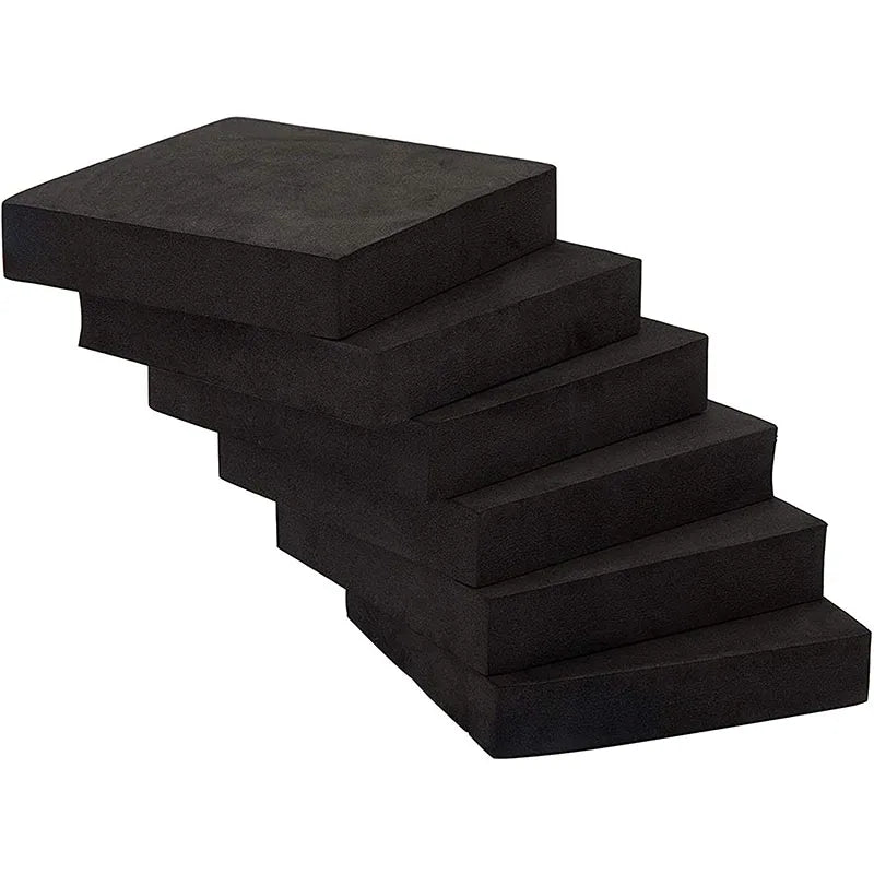 4Pcs Anti-Vibration Washer Mat Shock Absorbing Washer Pads Non-Skid Protector Mat EVA Vibration Isolation Mats Floor Protectors