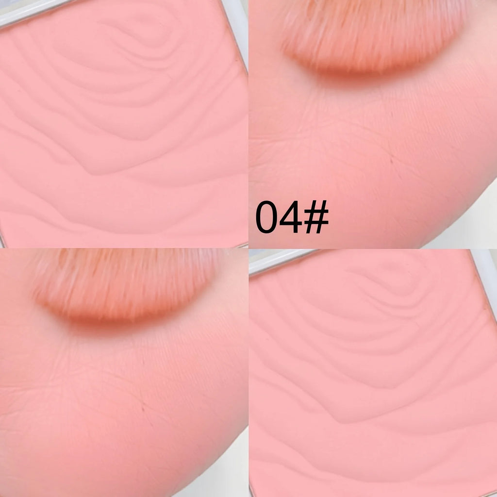 Monochrome Blush Eyeshadow Powder Smooth Texture High Pigmented Long-lasting And Smudge-proof Rouge Natural Radiant Makeup