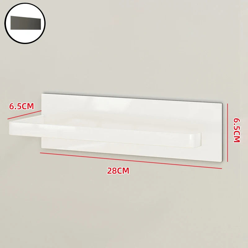 ♥Kitchen Magnetic Paper Towel Holder，No-drill Cabinet Paper Roll Rack And Storage Shelf